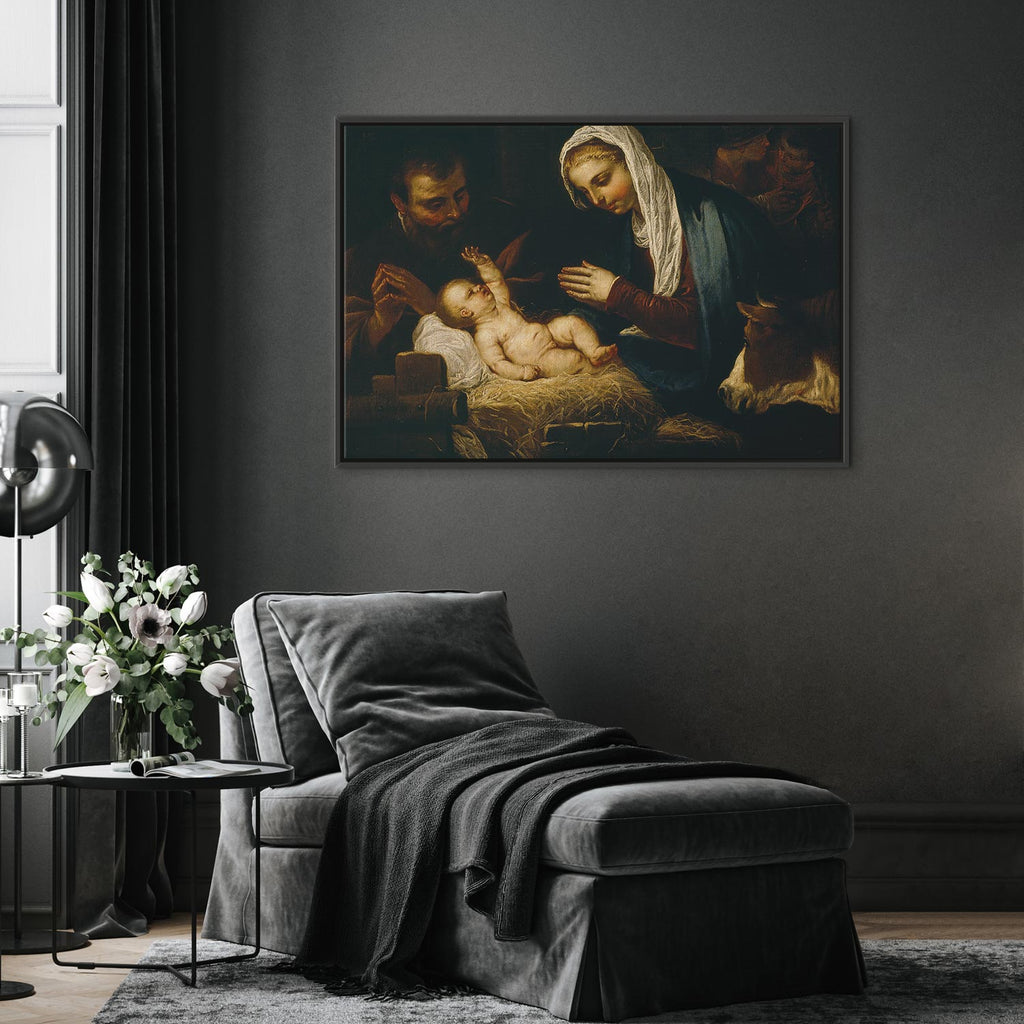 Tintoretto Holy Family Classic Canvas Print