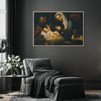 Tintoretto Holy Family Classic Canvas Print