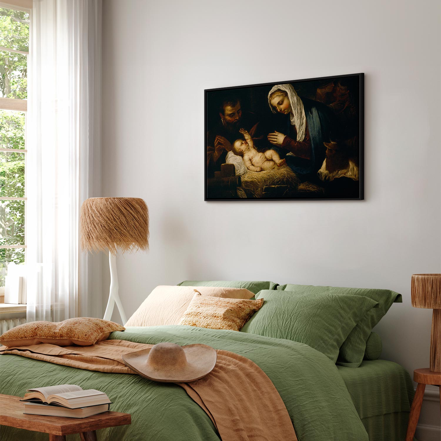 Tintoretto Holy Family Classic Canvas Print