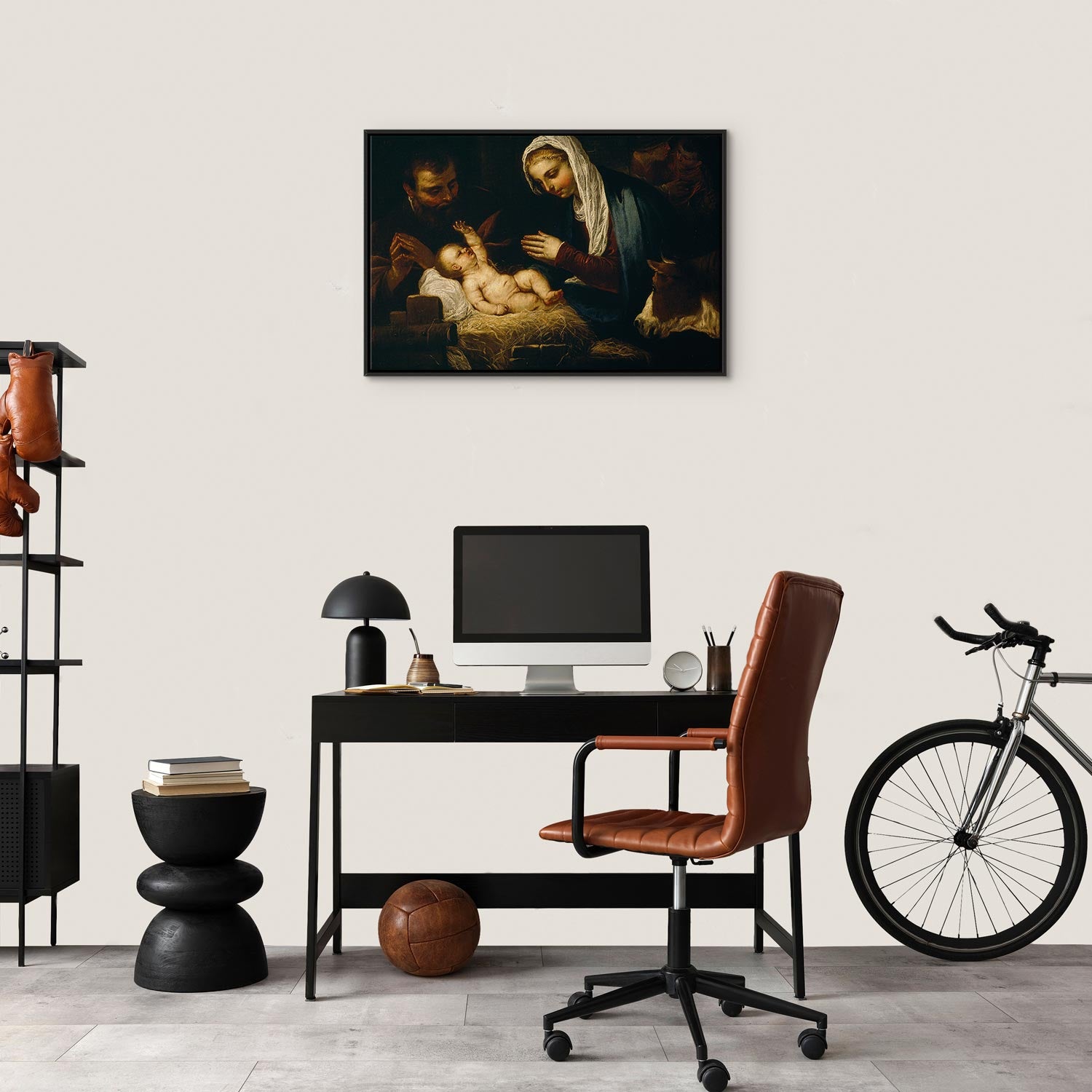 Tintoretto Holy Family Classic Canvas Print