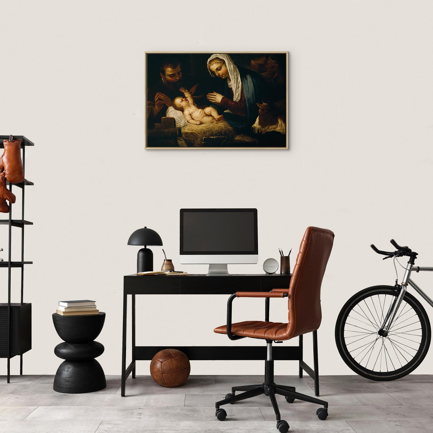 Tintoretto Holy Family Classic Canvas Print