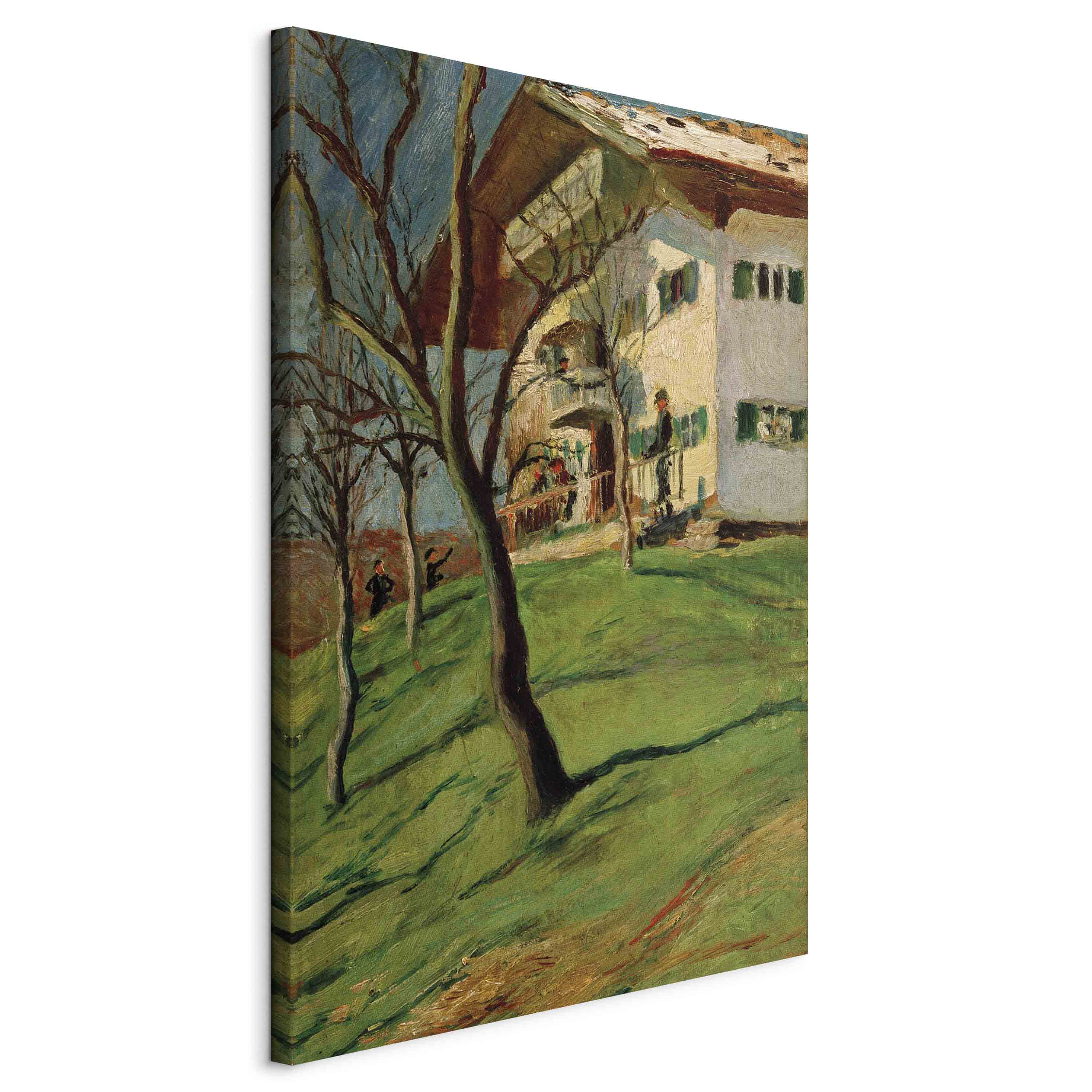Canvas Print - Unser HÃ¤uschen in Tegernsee