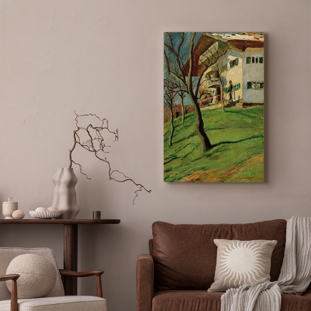 Canvas Print - Unser HÃ¤uschen in Tegernsee