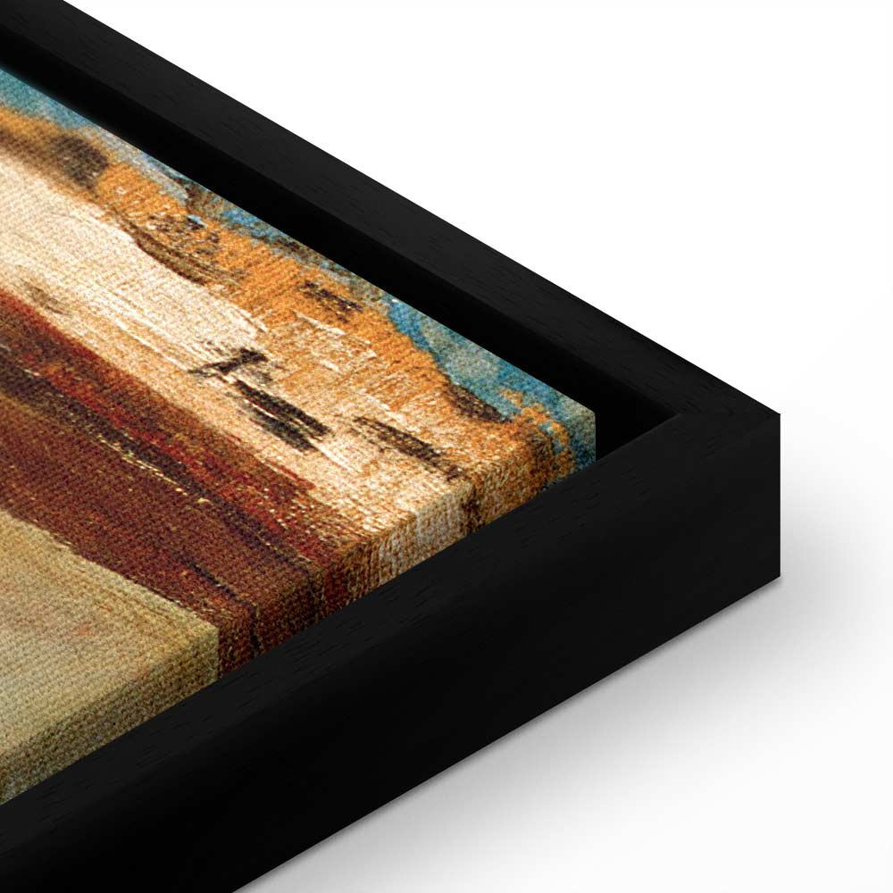 Leinwanddruck - Unser Häusern in Tegernsee