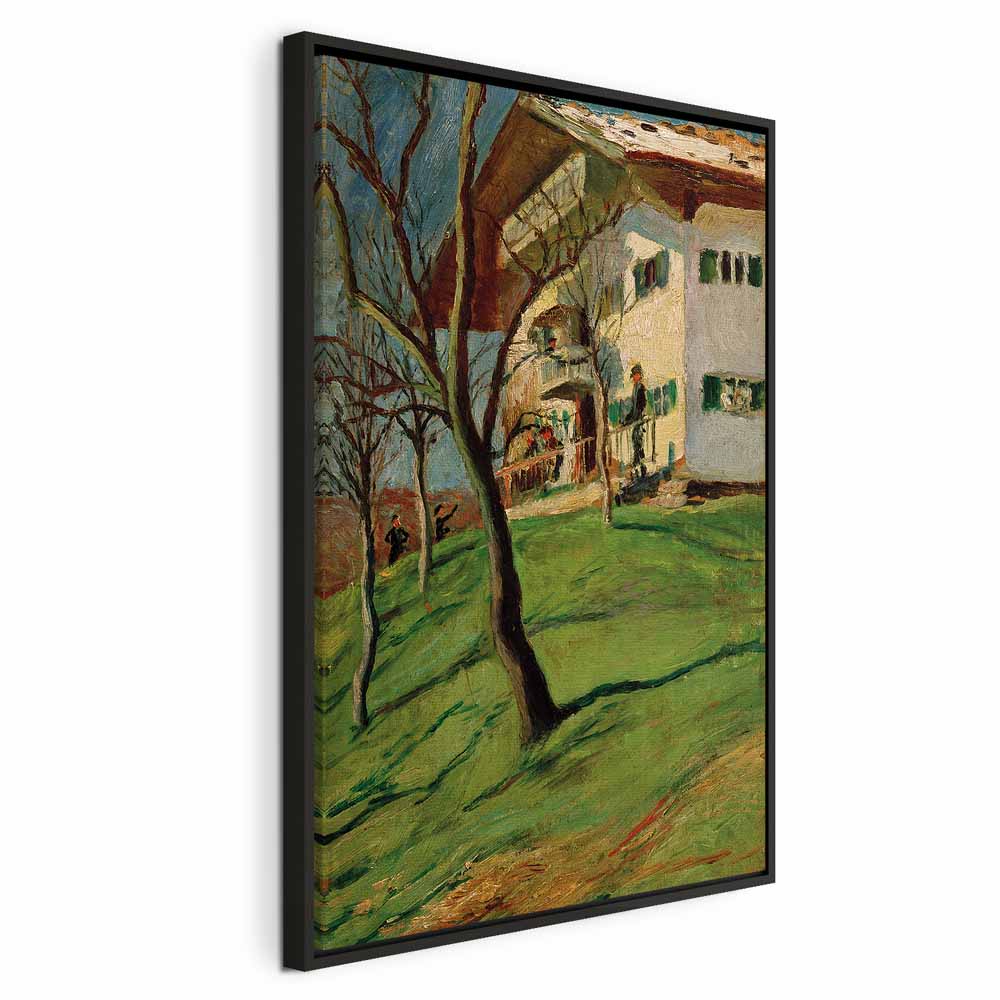 Canvas Print - Unser HÃ¤uschen in Tegernsee
