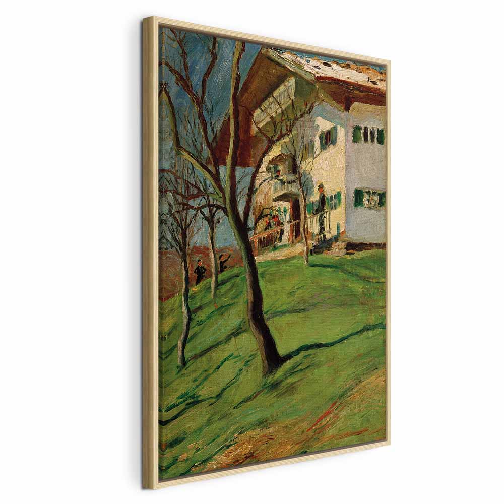 Canvas Print - Unser HÃ¤uschen in Tegernsee