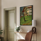 Leinwanddruck - Unser Häusern in Tegernsee