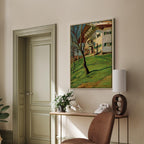 Leinwanddruck - Unser Häusern in Tegernsee