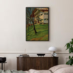 Leinwanddruck - Unser Häusern in Tegernsee