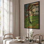 Leinwanddruck - Unser Häusern in Tegernsee