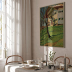 Leinwanddruck - Unser Häusern in Tegernsee