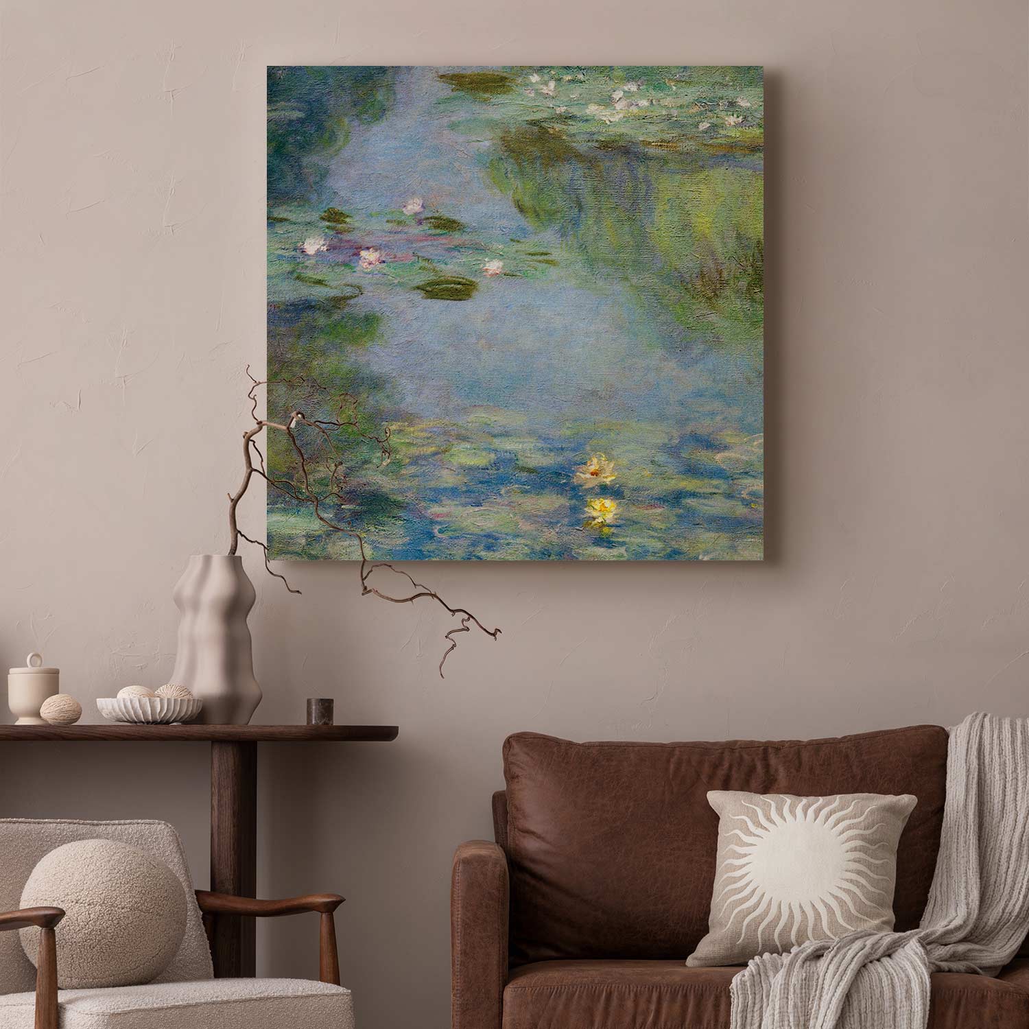 Monet Nympheas Water Lilies Classic Canvas Print