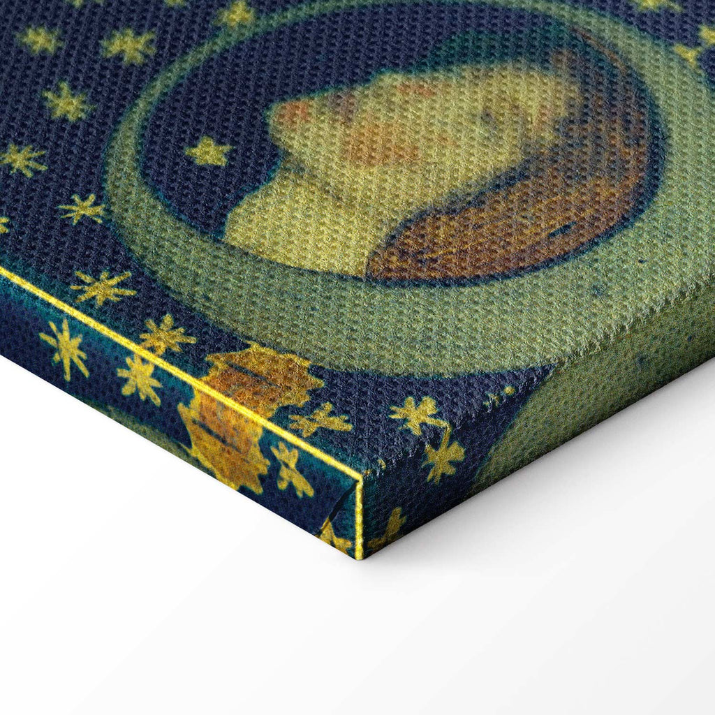 Rossetti Dantis Amor Classic Canvas Print