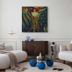 Rossetti Dantis Amor Classic Canvas Print