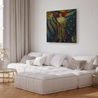 Rossetti Dantis Amor Classic Canvas Print