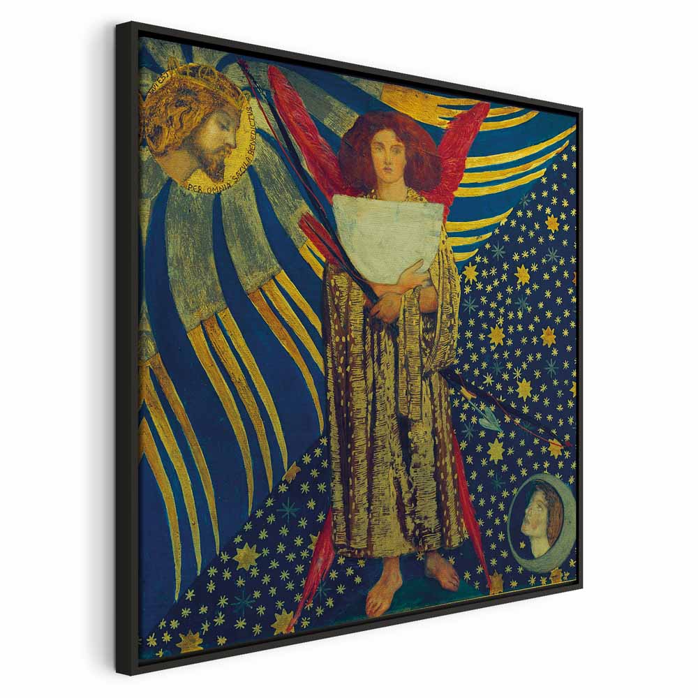 Rossetti Dantis Amor Classic Canvas Print