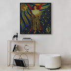 Rossetti Dantis Amor Classic Canvas Print