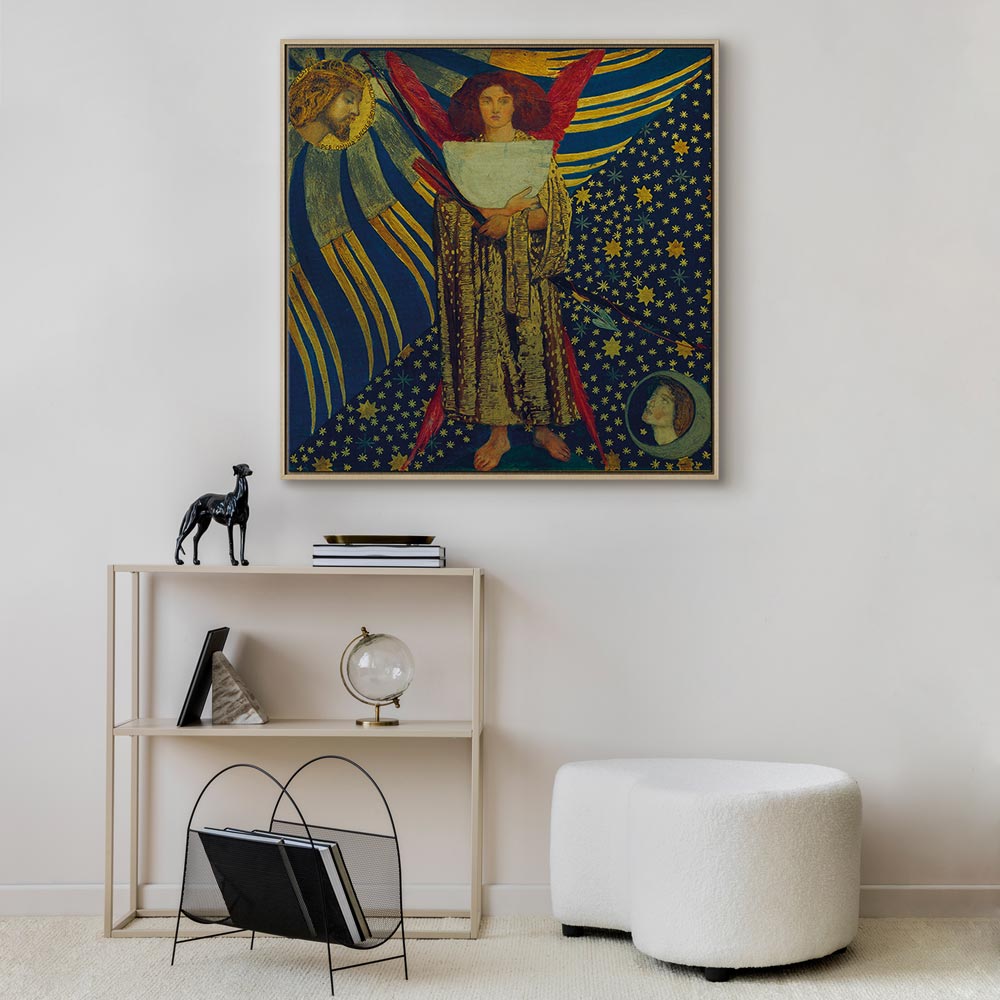 Rossetti Dantis Amor Classic Canvas Print