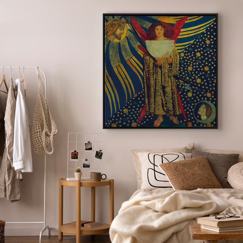 Rossetti Dantis Amor Classic Canvas Print