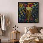 Rossetti Dantis Amor Classic Canvas Print