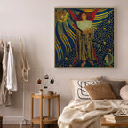 Rossetti Dantis Amor Classic Canvas Print