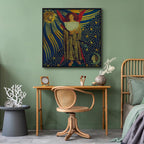 Rossetti Dantis Amor Classic Canvas Print