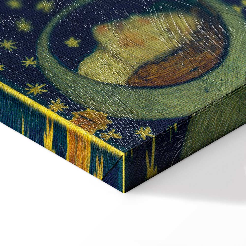 Rossetti Dantis Amor Classic Canvas Print