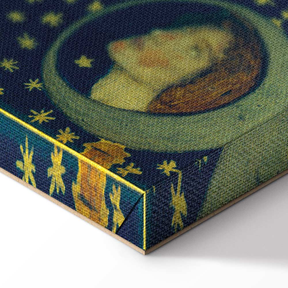 Rossetti Dantis Amor Classic Canvas Print