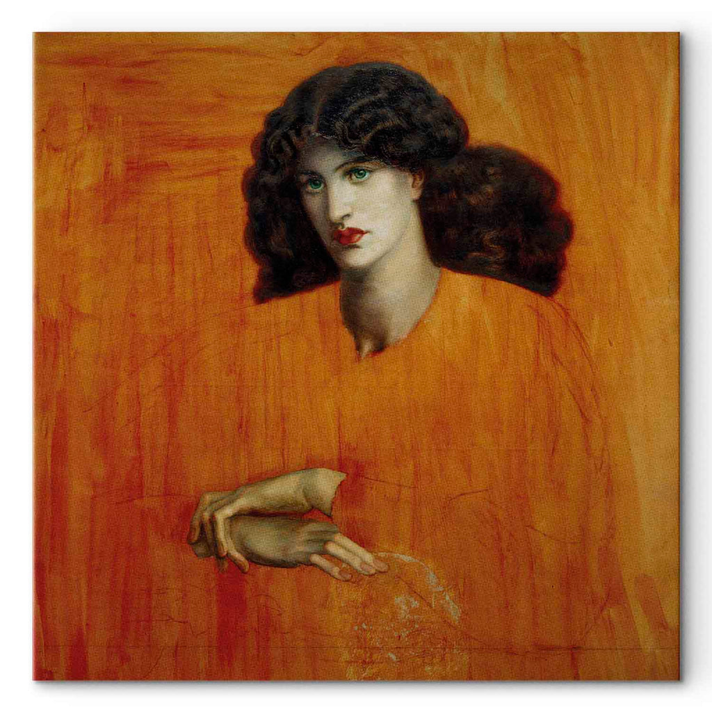 Pre-Raphaelite Portrait Classic Canvas Print