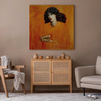 Pre-Raphaelite Portrait Classic Canvas Print