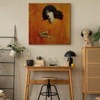 Pre-Raphaelite Portrait Classic Canvas Print