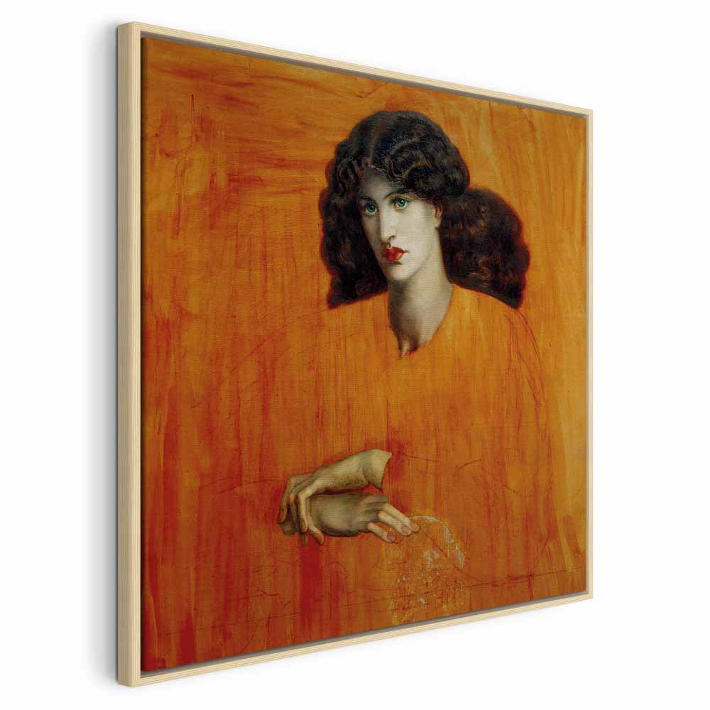 Pre-Raphaelite Portrait Classic Canvas Print