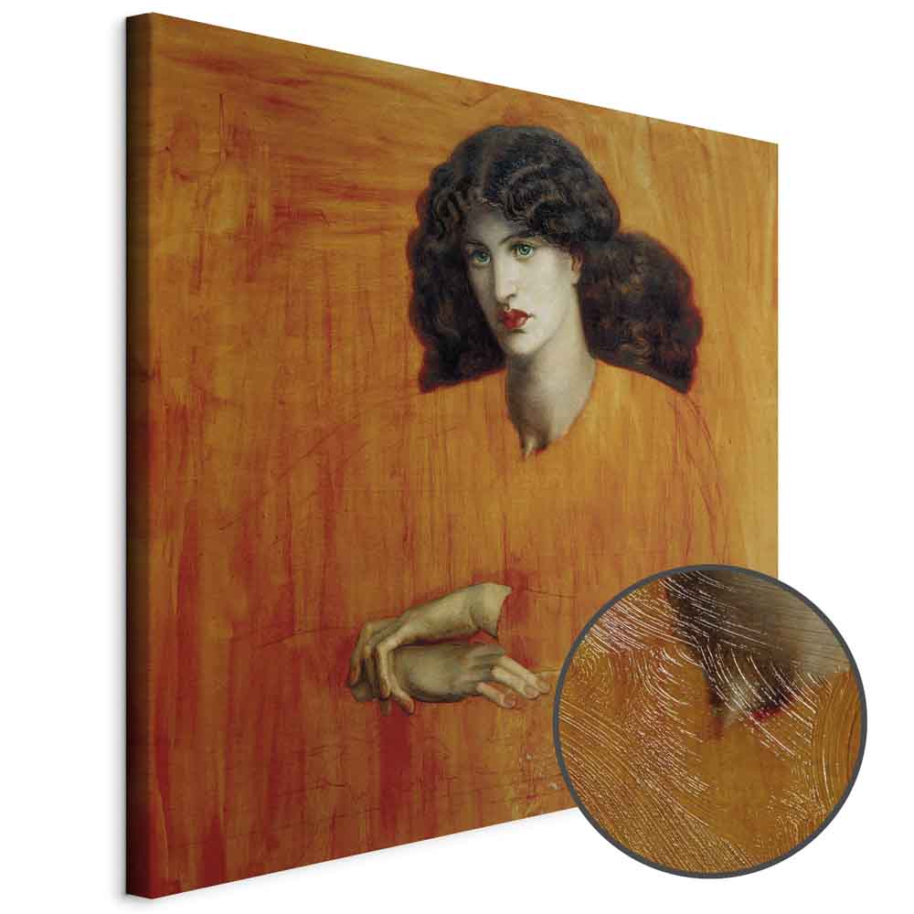 Pre-Raphaelite Portrait Classic Canvas Print