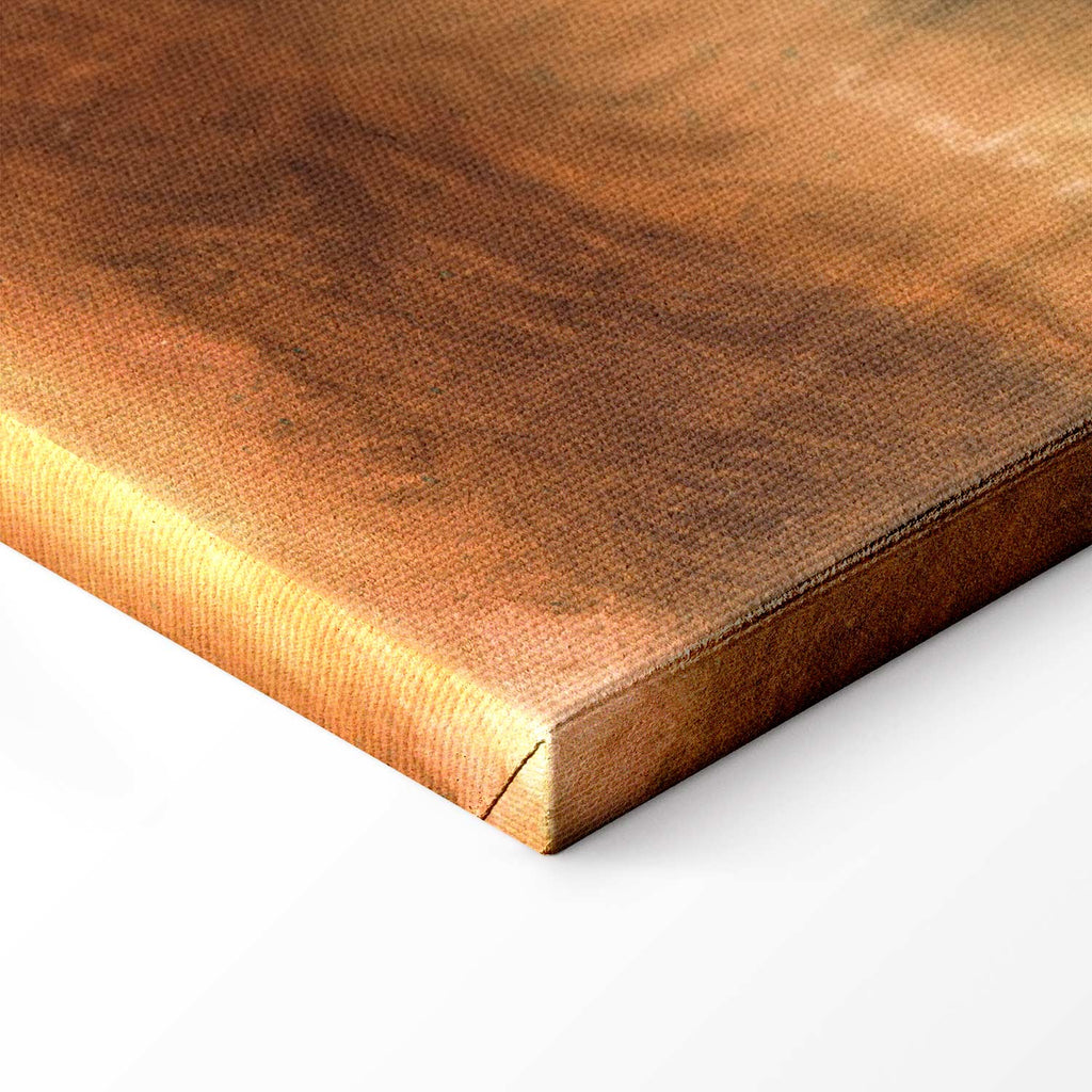 Lady in Green Jacket Classic Canvas Print