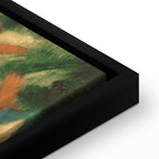 Lady in Green Jacket Classic Canvas Print