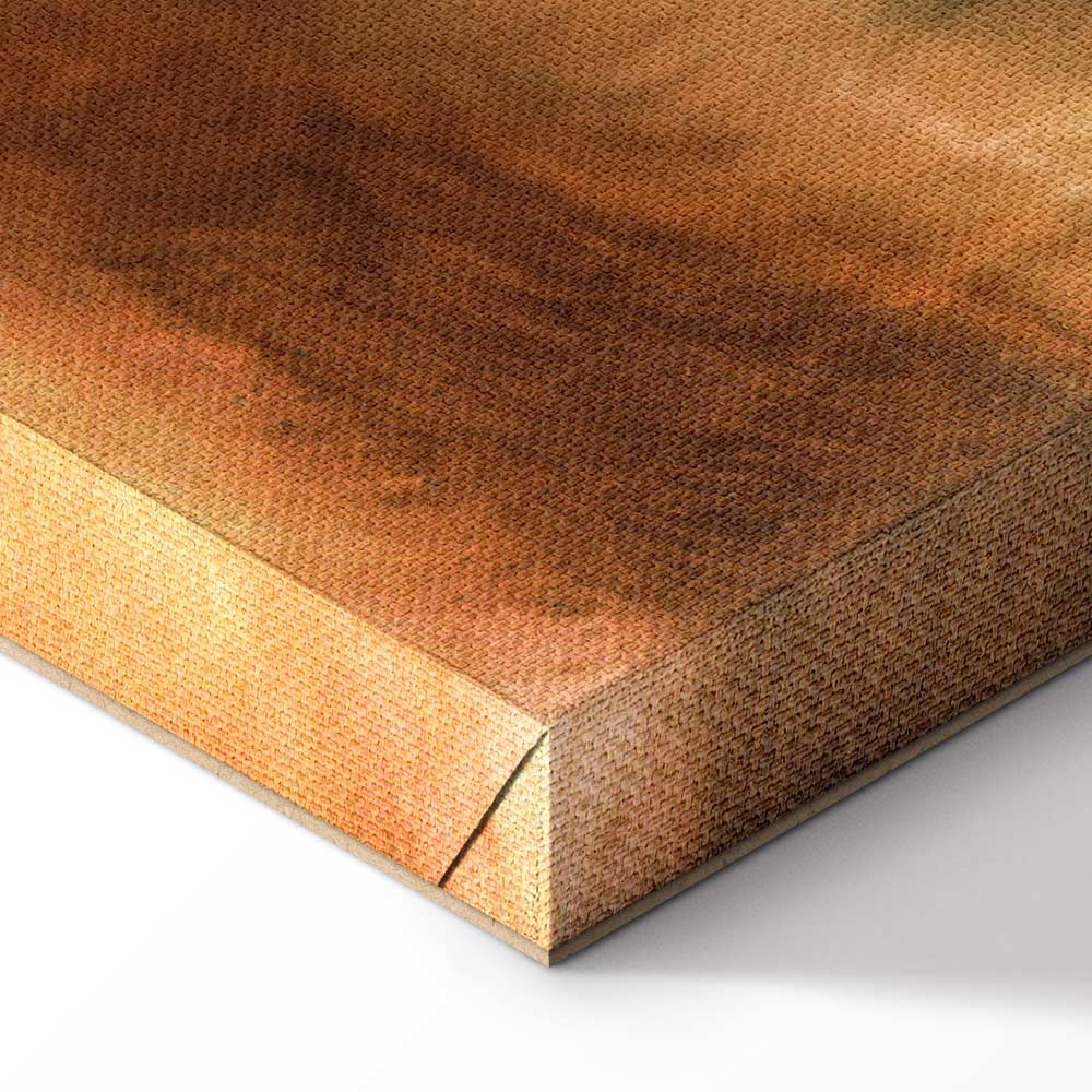 Lady in Green Jacket Classic Canvas Print