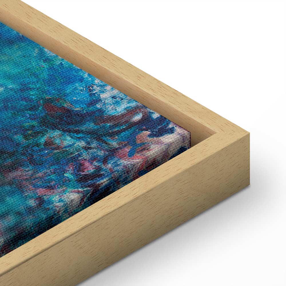 Monet Rose Garden House Classic Canvas Print