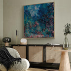 Monet Rose Garden House Classic Canvas Print