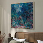 Monet Rose Garden House Classic Canvas Print