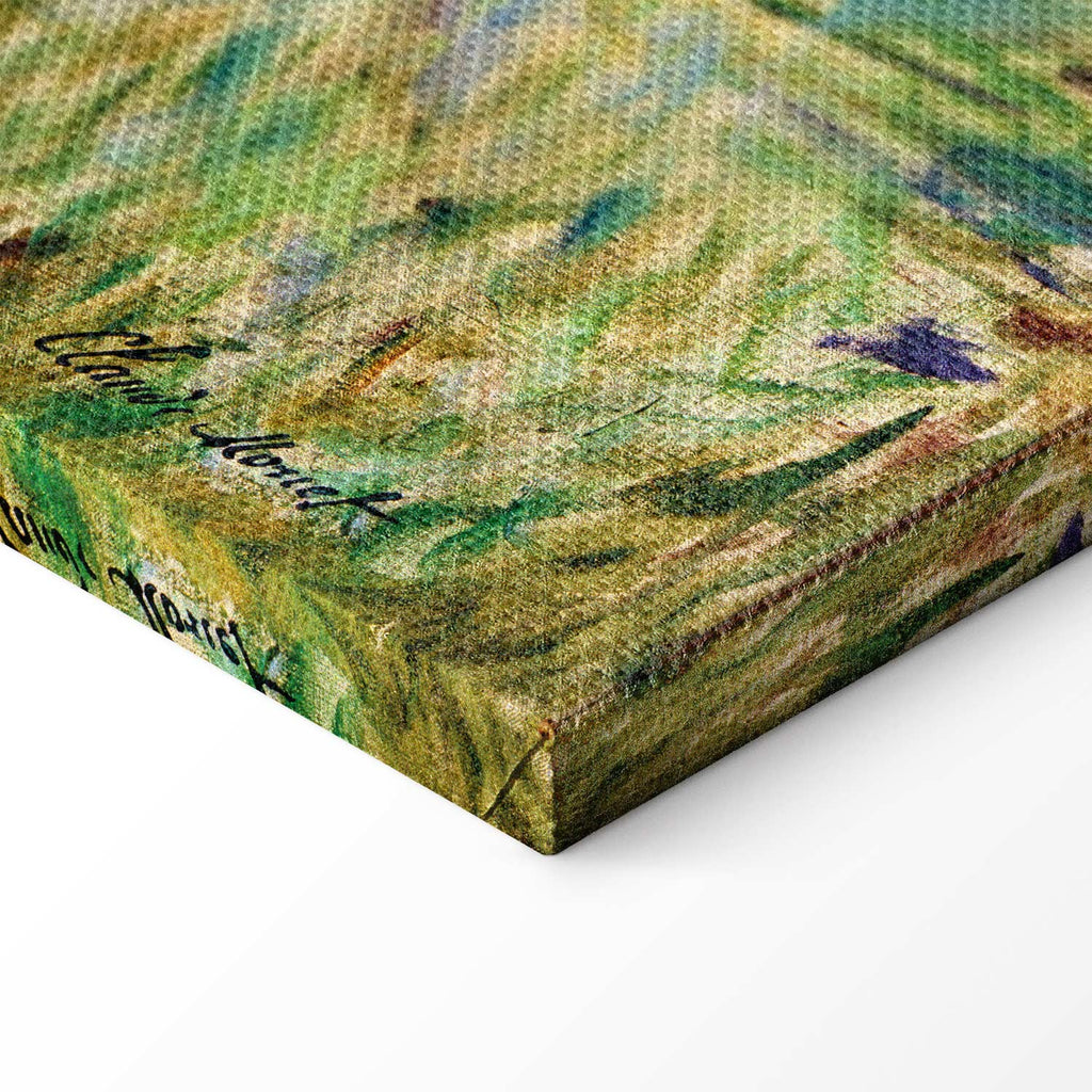 Monet House in Roses Classic Canvas Print