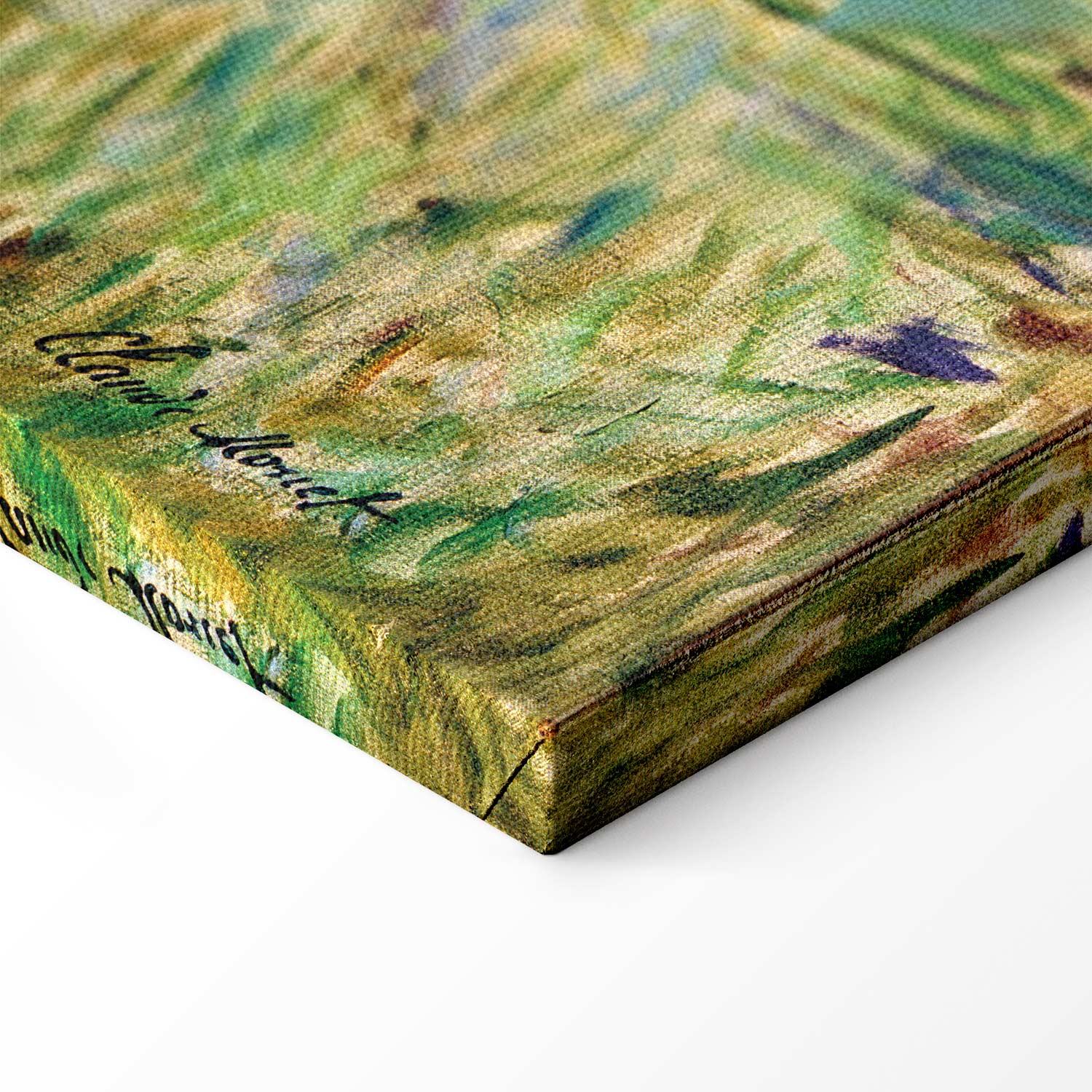 Monet House in Roses Classic Canvas Print