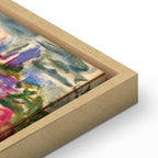 Monet House in Roses Classic Canvas Print