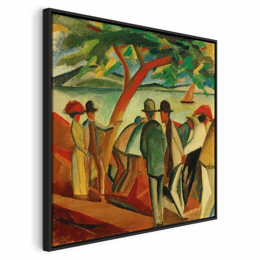 Lakeside Strollers Classic Canvas Print