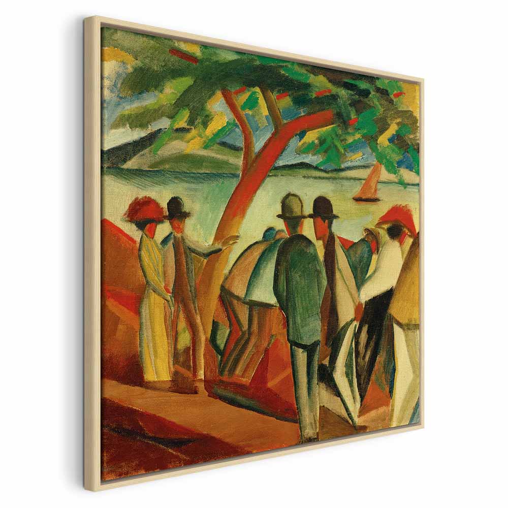 Lakeside Strollers Classic Canvas Print