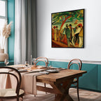 Lakeside Strollers Classic Canvas Print