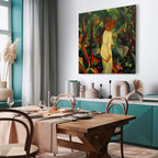 Romantic Forest Couple Classic Canvas Print