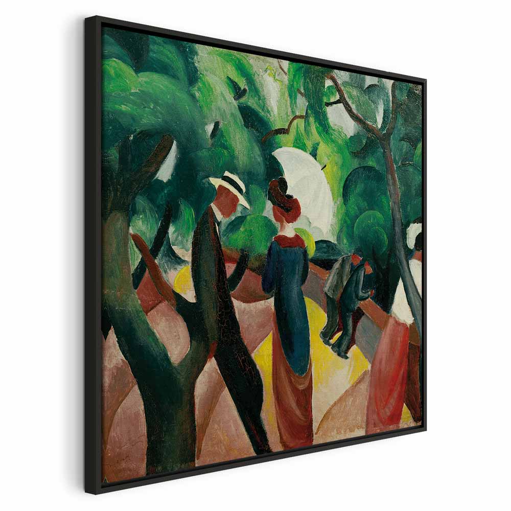 August Macke Promenade Classic Canvas Print