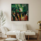 August Macke Promenade Classic Canvas Print