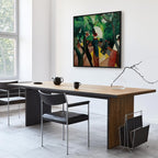 August Macke Promenade Classic Canvas Print