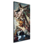 Leinwanddruck: Die Erscheinung des Kreuzes vor dem heiligen Petrus von Tintoretto